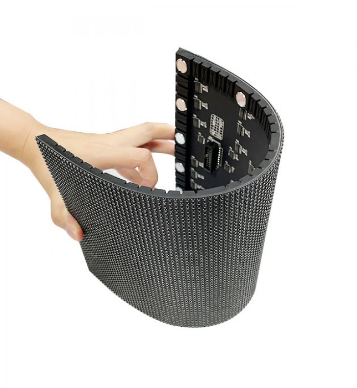 Indoor P3.076 Flexible LED Panel RGB Curved Flexible LED Modules