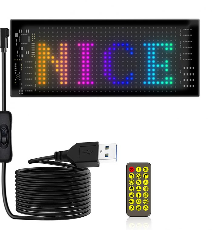 3216 LED Matrix Panel Flexible LED Sign App Controllable 