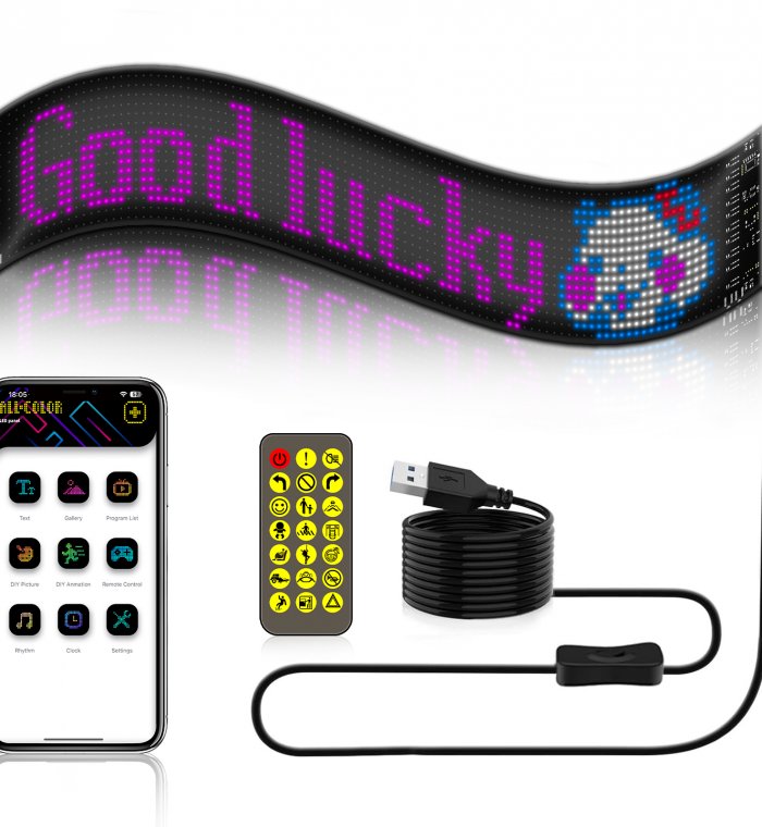 9616 LED Matrix Panel Flexible LED Sign App Controllable