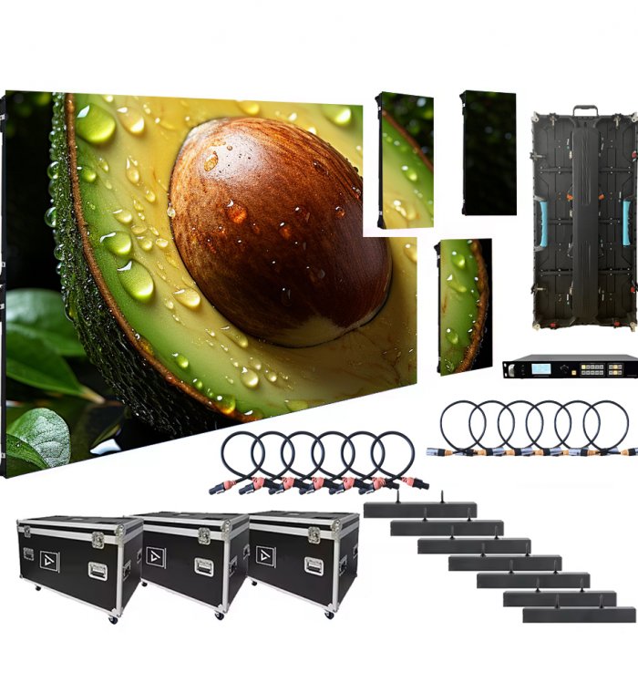 500*1000mm  Outdoor LED display aluminum cabinet